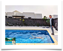 Hockney Pool - James Leslie